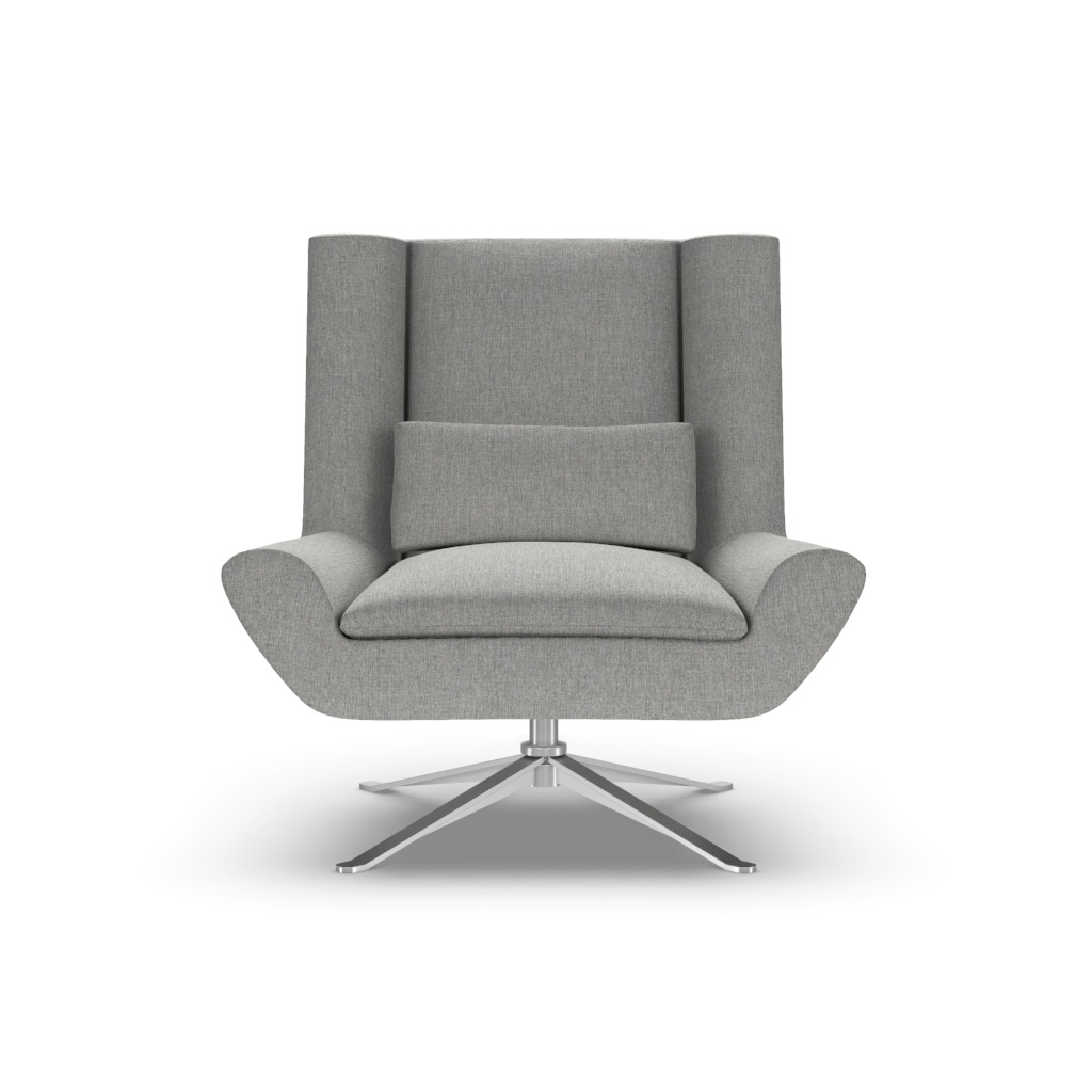 Luke Swivel Accent Chair | Custom Accent Chairs | American Leather