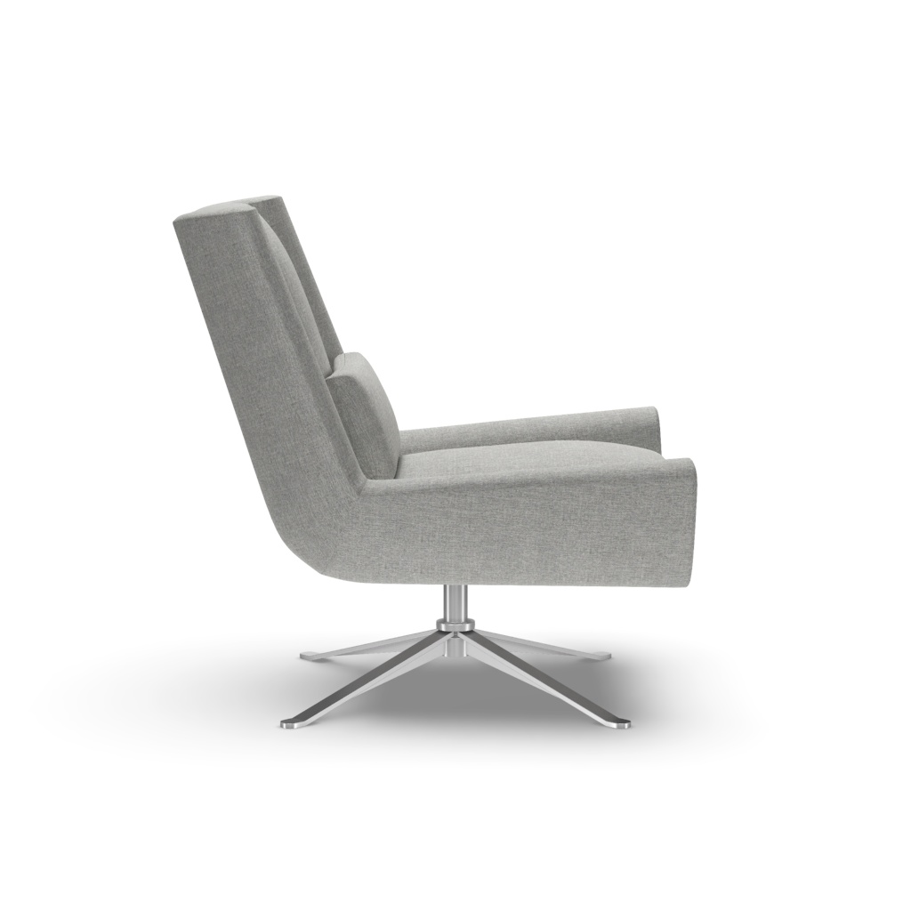 Luke Swivel Accent Chair | Custom Accent Chairs | American Leather