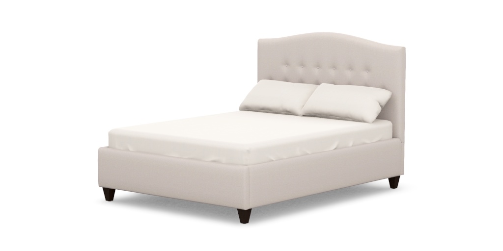 Rania Custom Storage Bed | Curved Storage Bed | Ethan Allen