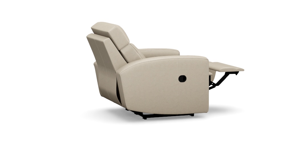 Conover Track-Arm Modern Leather Recliner Chair | Ethan Allen