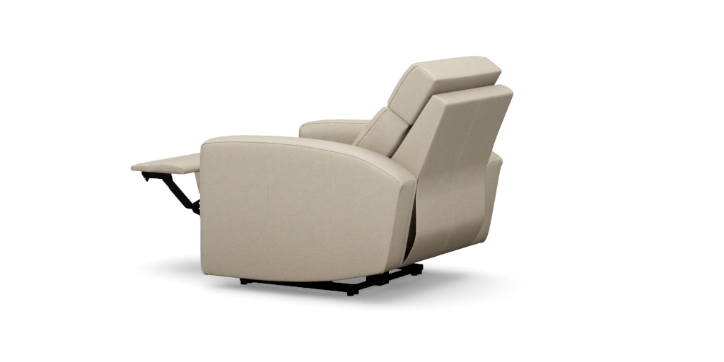 Conover Track-Arm Modern Leather Recliner Chair | Ethan Allen