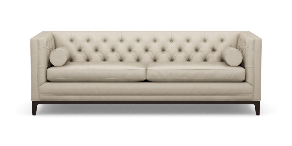 ETHAN ALLEN アメリカ製2.5人用ソファ ETHAN ALLEN 2.5人掛けソファ オットマン付き