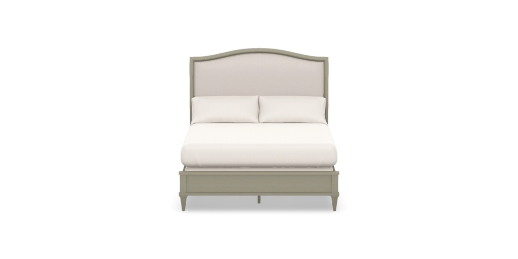 Charlton Camelback Bed | Upholstered Panel Bed | Ethan Allen