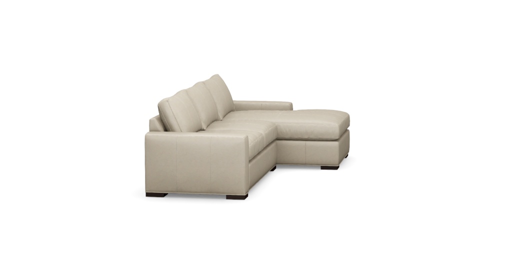 Conway Two-Piece Leather Sectional | Ethan Allen