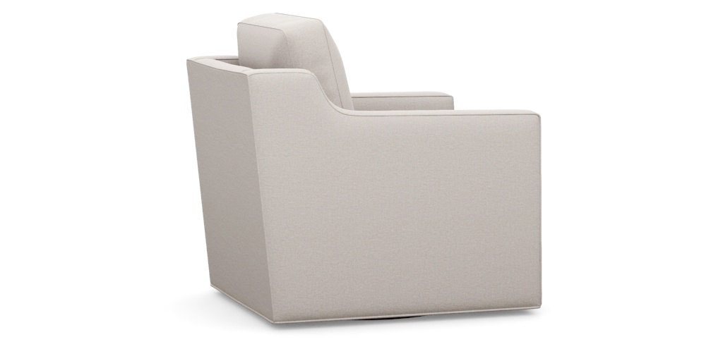 Wes Modern Swivel Armchair | Ethan Allen Living Room | Ethan