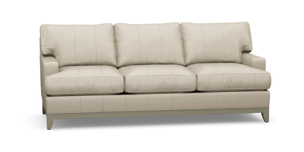 Arcata Leather Three-Seat Sofa | Ethan Allen