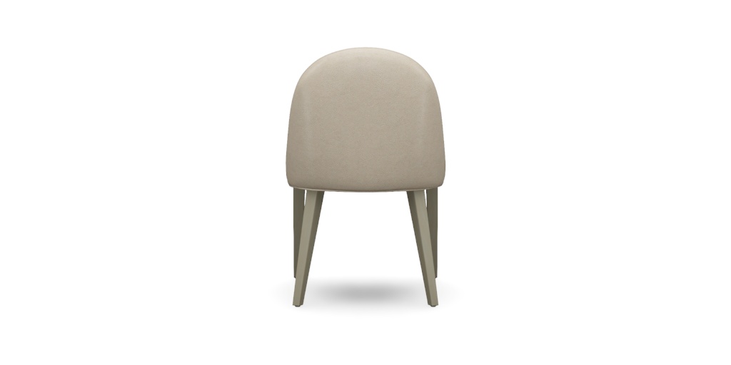 Vera Leather Midcentury-Modern Dining Side Chair | Ethan Allen