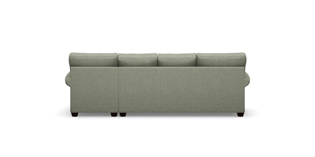 Bennett Roll-Arm Two-Piece Sectional with Chaise | Ethan Allen