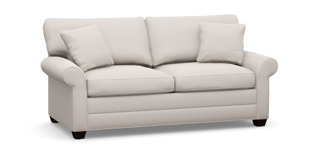 ETHAN ALLEN アメリカ製2.5人用ソファ ETHAN ALLEN 2.5人掛けソファ オットマン付き