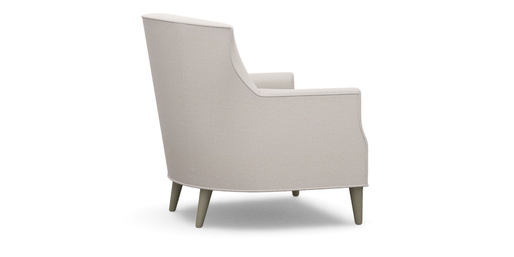 Juilliard Modern Barrel-Back Wing Chair | Ethan Allen | Ethan Allen