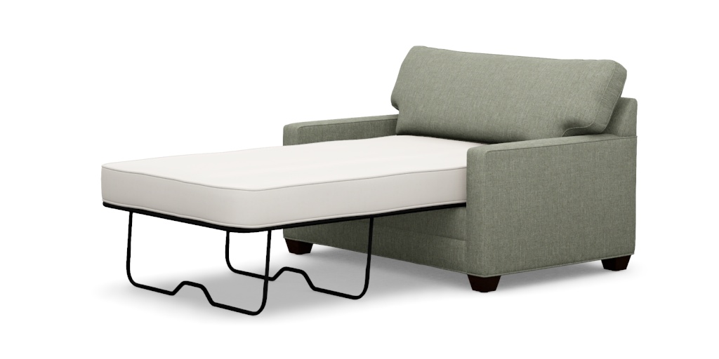 Bennett Track-Arm Chair-and-a-Half Twin Sleeper | Ethan Allen