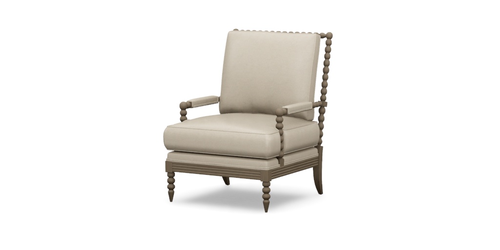 Brant Spindle Chair | Leather Spindle Chair | Ethan Allen