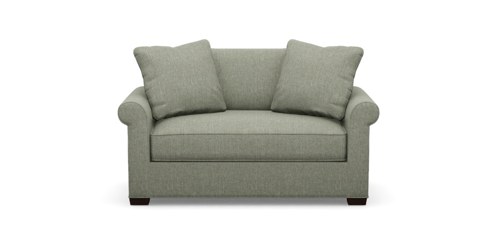 Spencer Roll-Arm Chair-and-a-Half | Large Lounge Chair | Ethan Allen