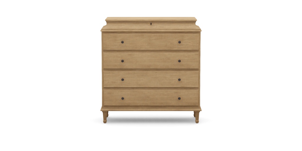 Leora Tall Chest with 4 Drawers | Ethan Allen