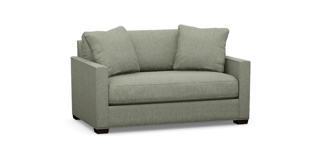 Spencer Track-Arm Chair-and-a-Half | Large Modern Chair | Ethan Allen