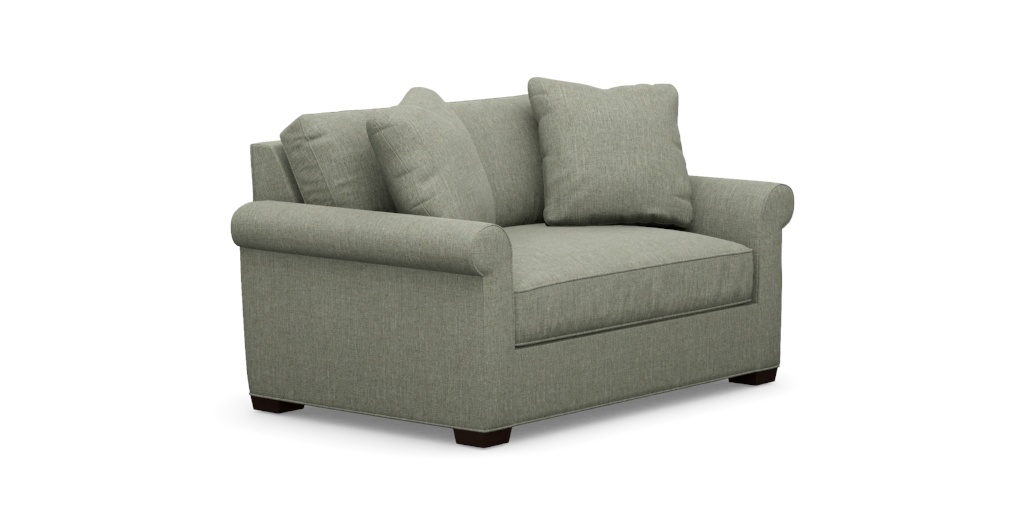 Spencer Roll-Arm Chair-and-a-Half | Large Lounge Chair | Ethan Allen