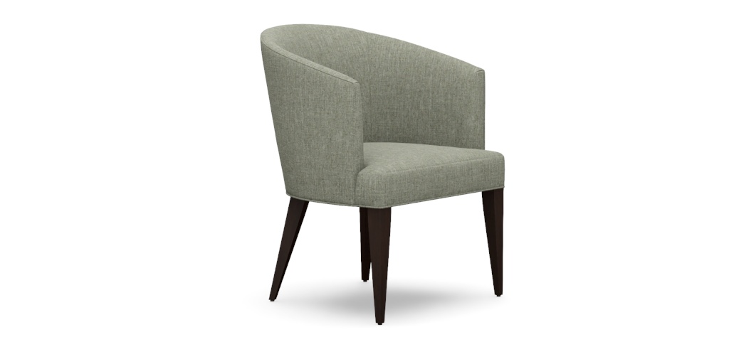 Arielle Upholstered Barrel-Back Dining Chair | Ethan Allen