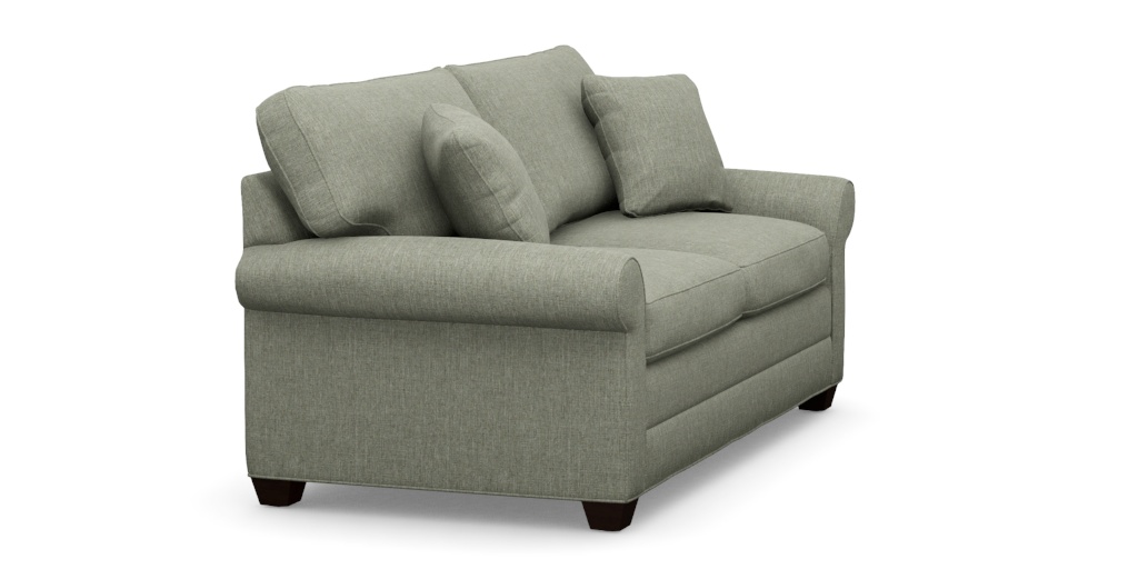 ETHAN ALLEN アメリカ製2.5人用ソファ Spencer Track-Arm Two-Piece Sectional with Round Cuddle Chaise