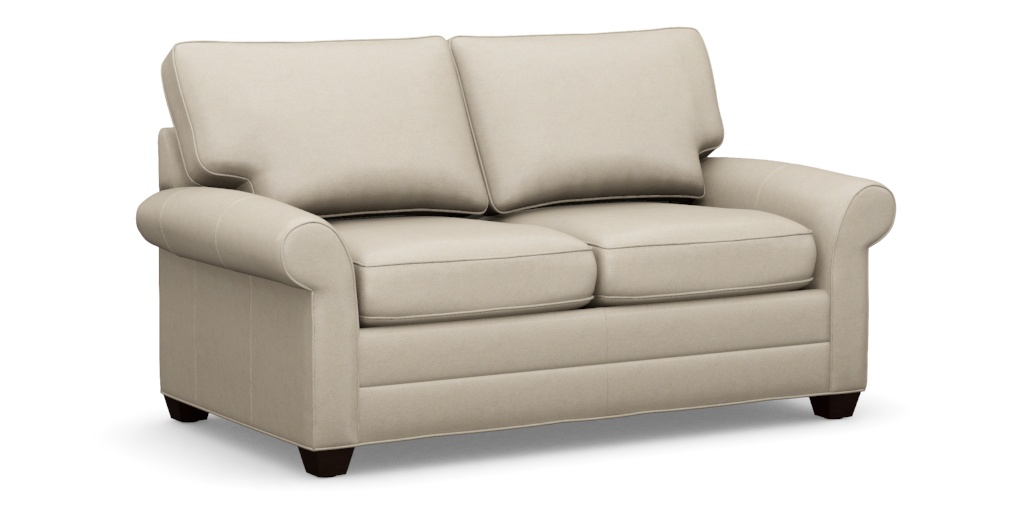 【最終値下げ】2人掛けソファ　ETHAN ALLEN Bennett Roll-Arm Leather Two-Seat Sofa | Ethan Allen