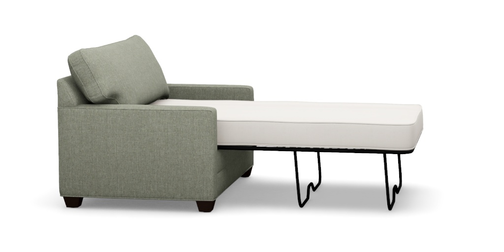 Bennett Track-Arm Chair-and-a-Half Twin Sleeper | Ethan Allen Canada