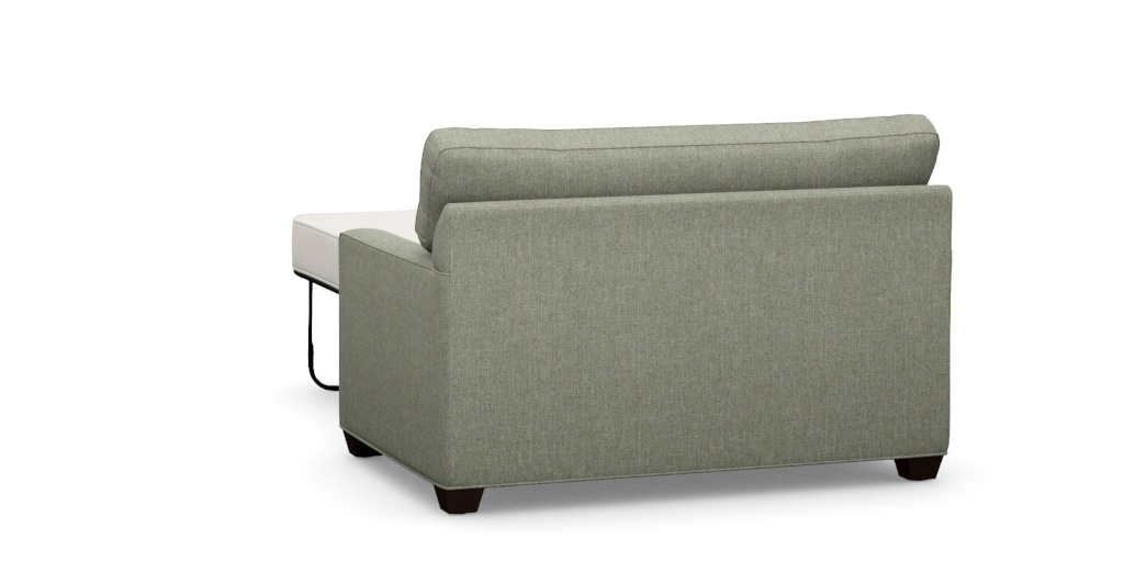Bennett Track-Arm Chair-and-a-Half Twin Sleeper | Ethan Allen Canada