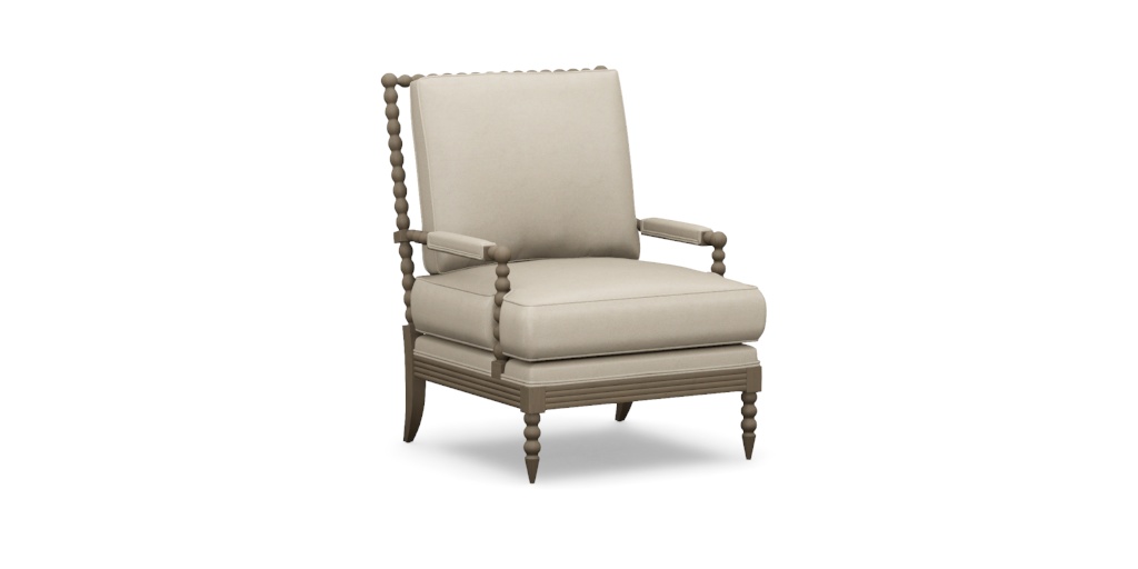 Brant Spindle Chair | Leather Spindle Chair | Ethan Allen