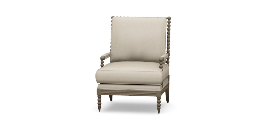 Brant Spindle Chair | Leather Spindle Chair | Ethan Allen