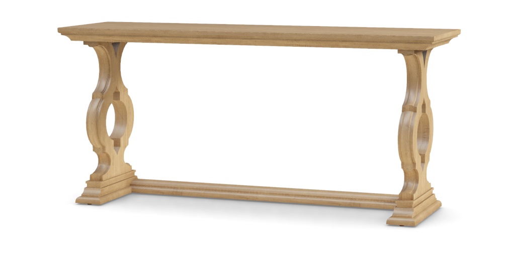 アメリカ製 ETHAN ALLEN 23万 高級メープル材 コンソールテーブル Aelin Console Table | Sofa & Entryway Table | Ethan Allen