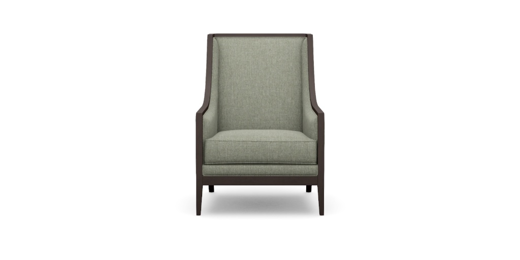 Caden High-Back Wing Chairs | Fabric Wingback Chair | Ethan Allen