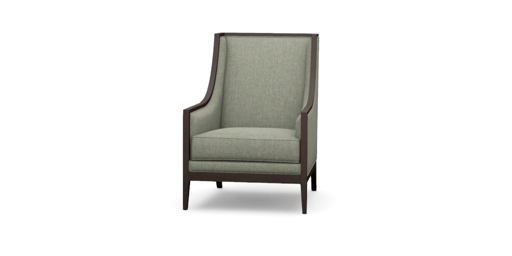 Caden High-Back Wing Chairs | Fabric Wingback Chair | Ethan Allen