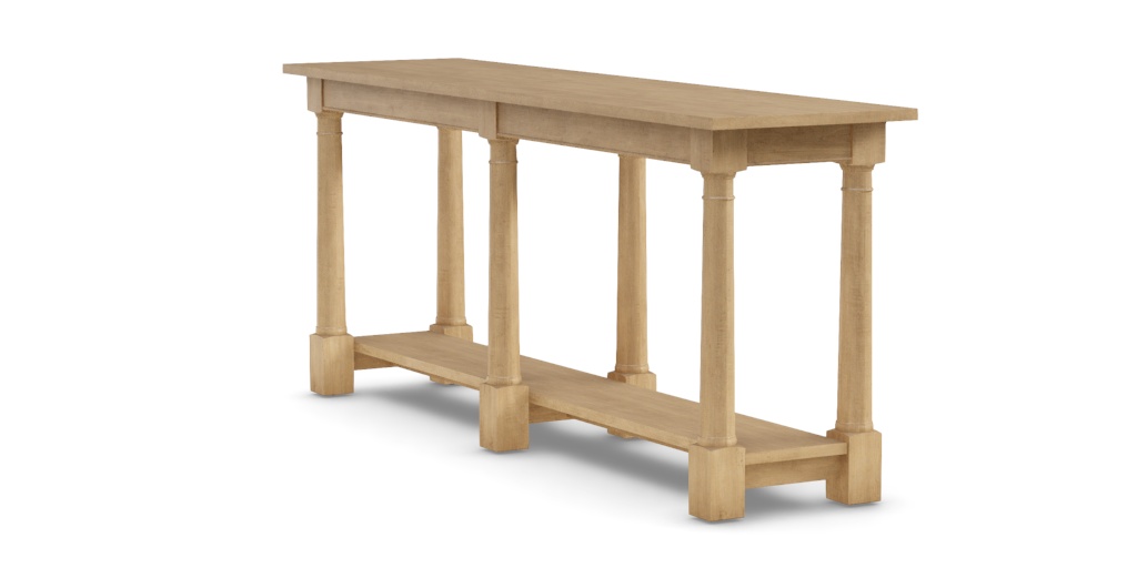 コンソールテーブル　ETHAN ALLEN Connall Wood Console Table | Ethan Allen