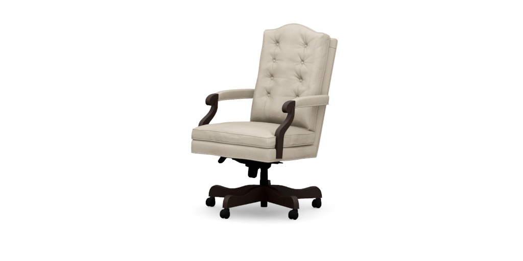 ETHAN ALLEN ライティングデスク　【椅子のみ】 High Back Chair | Executive Leather Chair | Ethan Allen