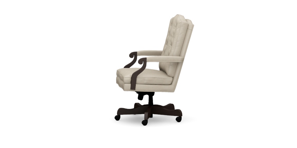 ETHAN ALLEN ライティングデスク　【椅子のみ】 High Back Chair | Executive Leather Chair | Ethan Allen