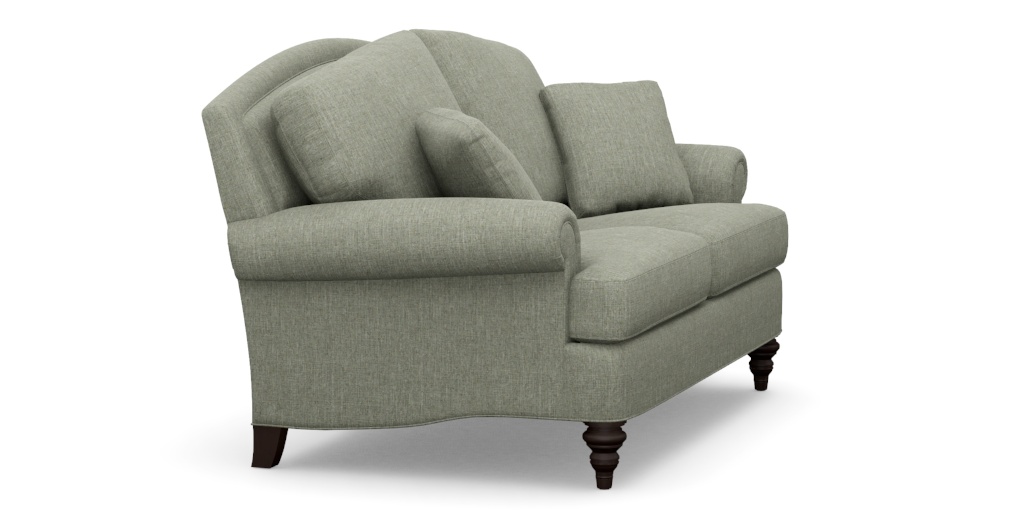 ETHAN ALLEN アメリカ製2.5人用ソファ Spencer Track-Arm Two-Piece Sectional with Square Cuddle Chaise