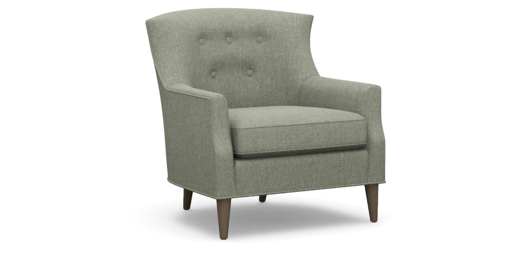 Juilliard Modern Barrel-Back Wing Chair | Ethan Allen | Ethan Allen