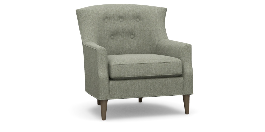 チェア（Ethan Allen） Juilliard Modern Barrel-Back Wing Chair | Ethan Allen | Ethan Allen
