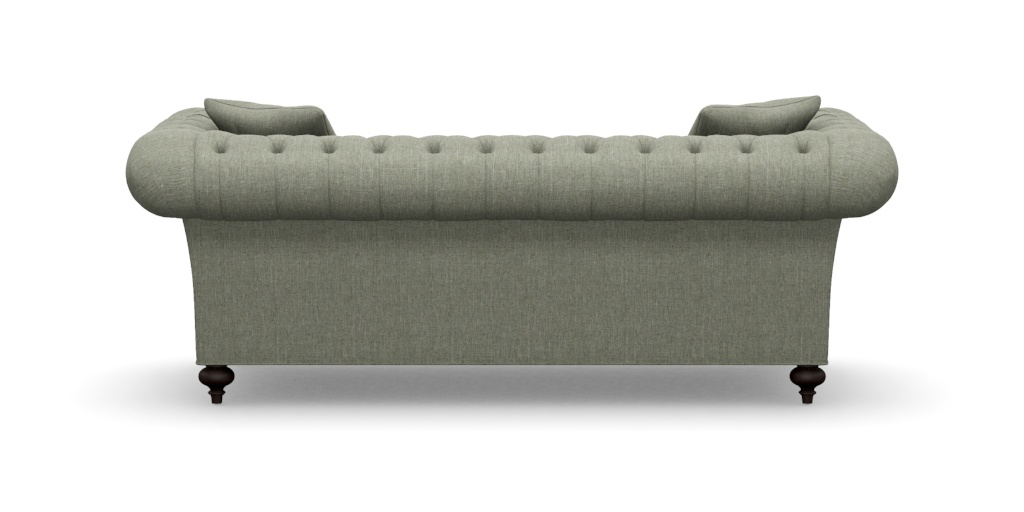 Mansfield Sofa in Blue/Brown/Coral, 89
