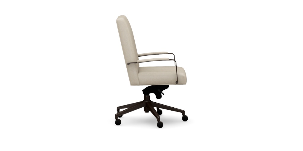 Slater Leather Desk Chair | Modern Leather Desk Chair | Ethan Allen