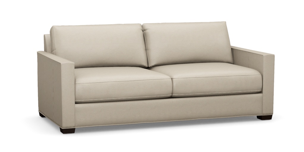 Spencer Track-Arm Leather Sofa | Leather Couch | Ethan Allen