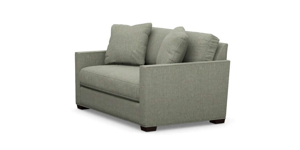 Spencer Track-Arm Chair-and-a-Half | Large Modern Chair | Ethan Allen