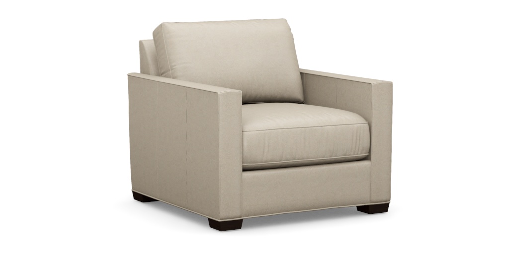 Spencer Track-Arm Leather Chair | Track-Arm Seating | Ethan Allen