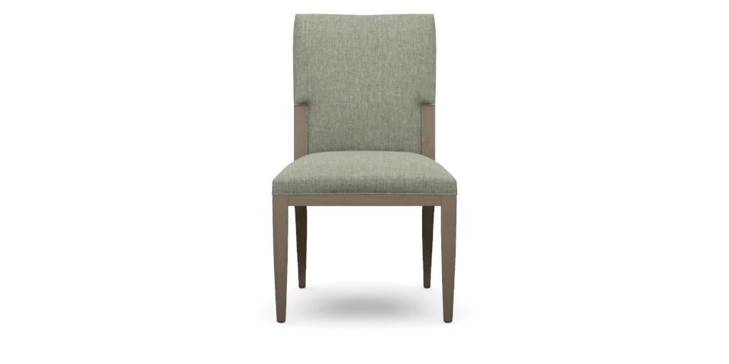 Winslet Exposed Wood Dining Side Chair, Fabric | Ethan Allen