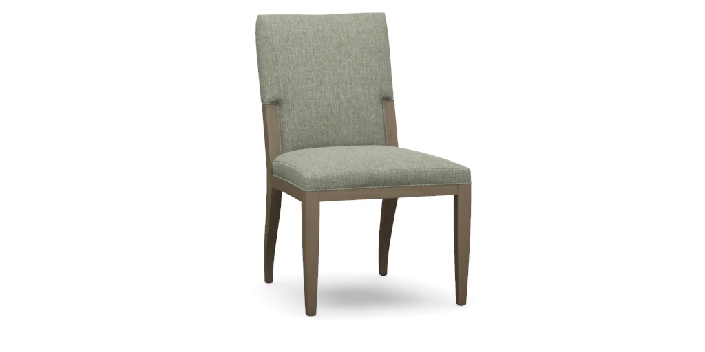 Winslet Exposed Wood Dining Side Chair, Fabric | Ethan Allen