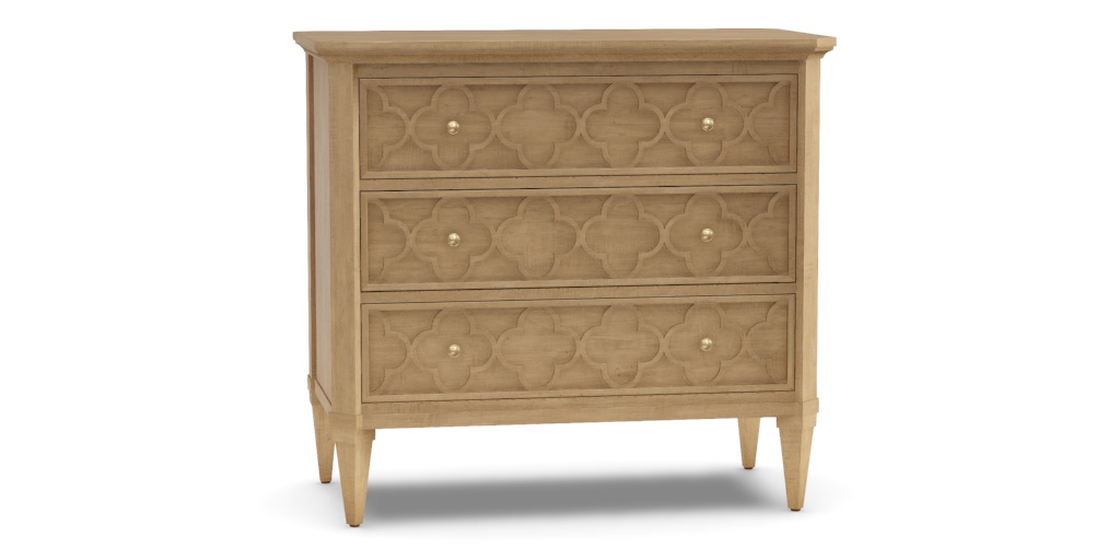 Dahlia Chest with Quatrefoil-Patterned Drawers | Ethan Allen