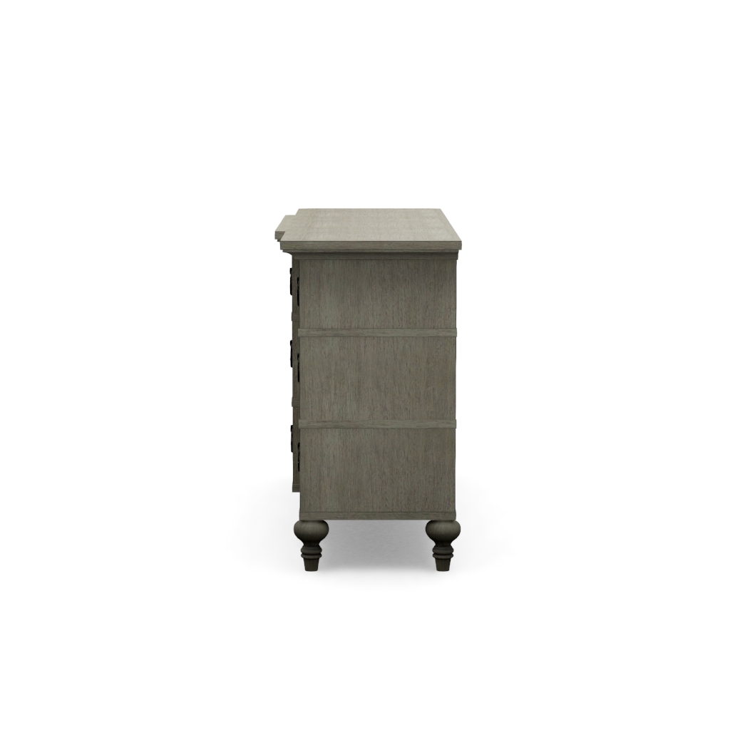 Barrett triple dresser – View at 120°