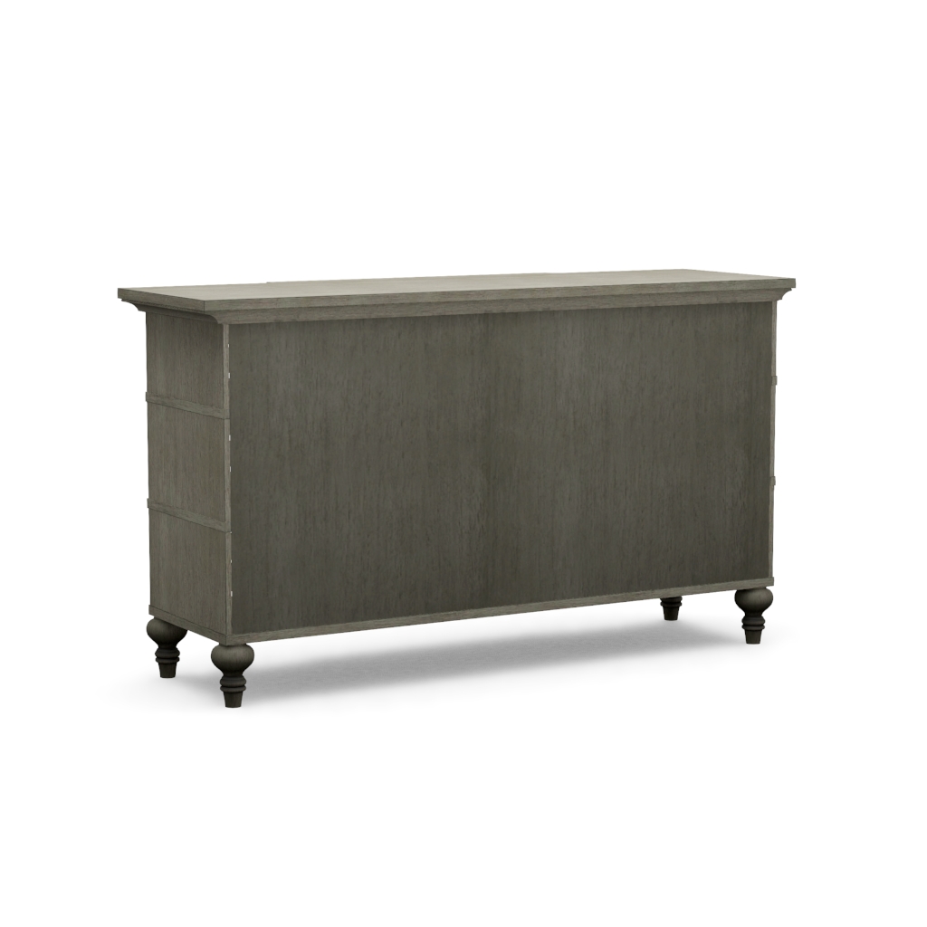 Barrett triple dresser – View at 180°