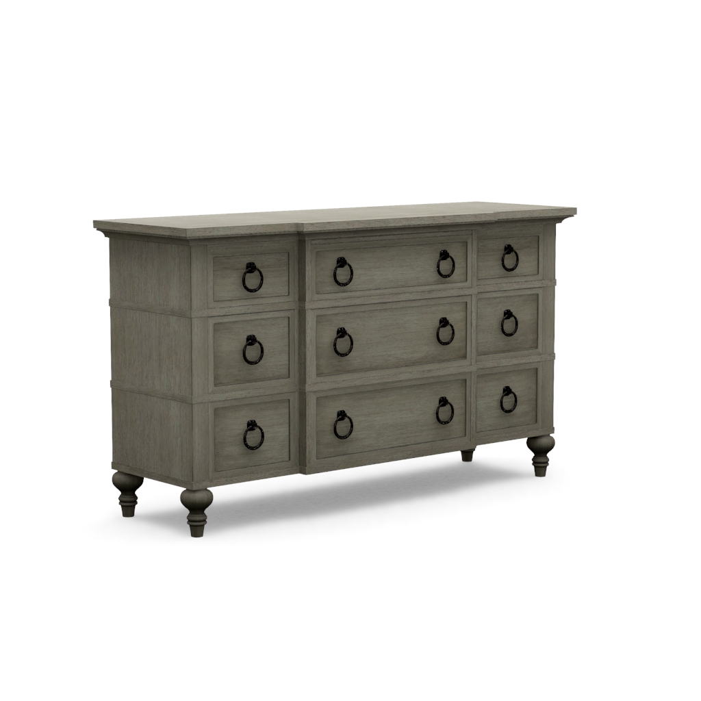 Barrett triple dresser – View at 350°
