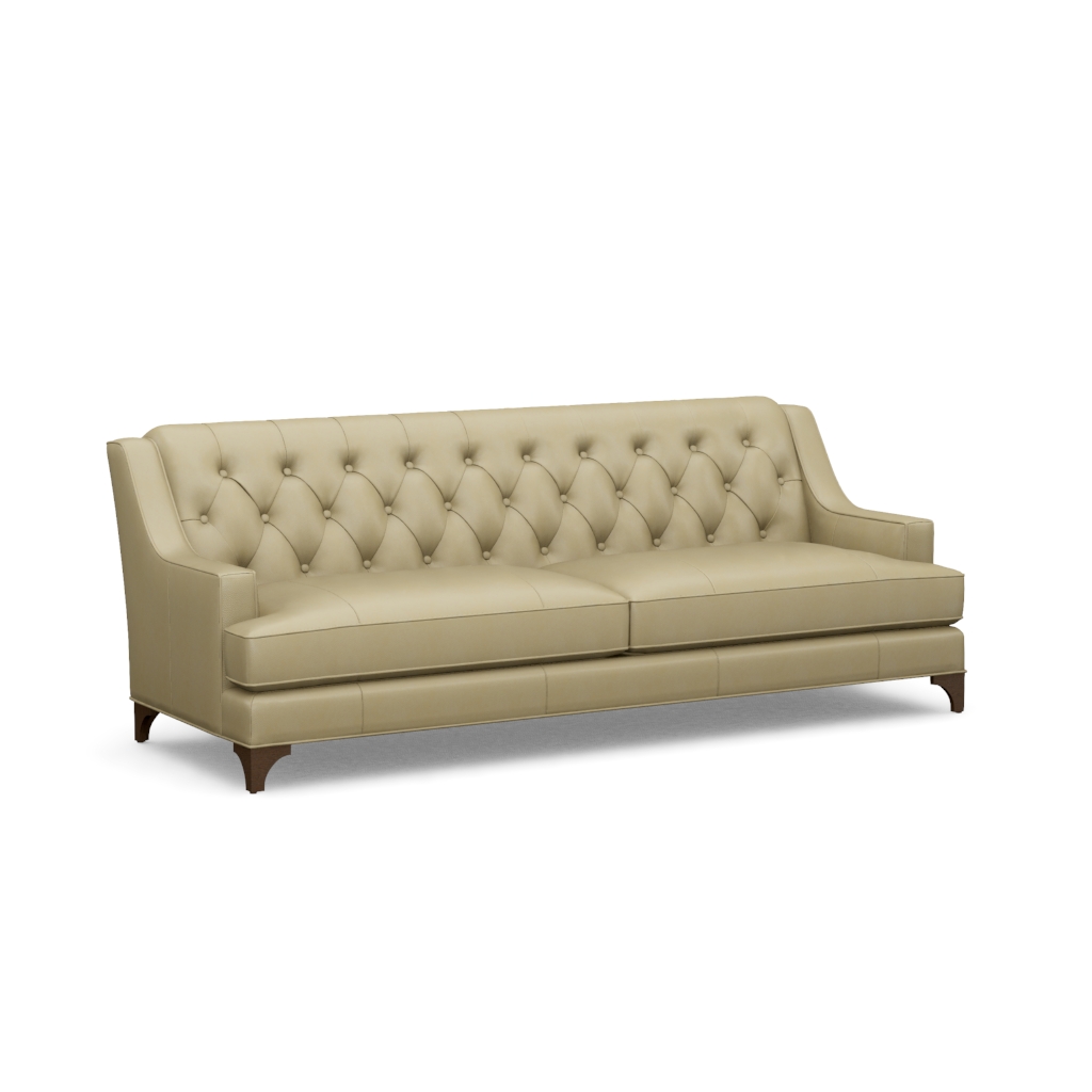 Sonoma Leather Sofa – View at 0°