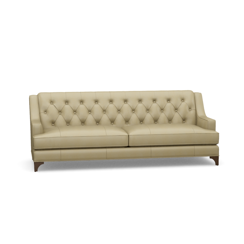 Sonoma Leather Sofa – View at 20°
