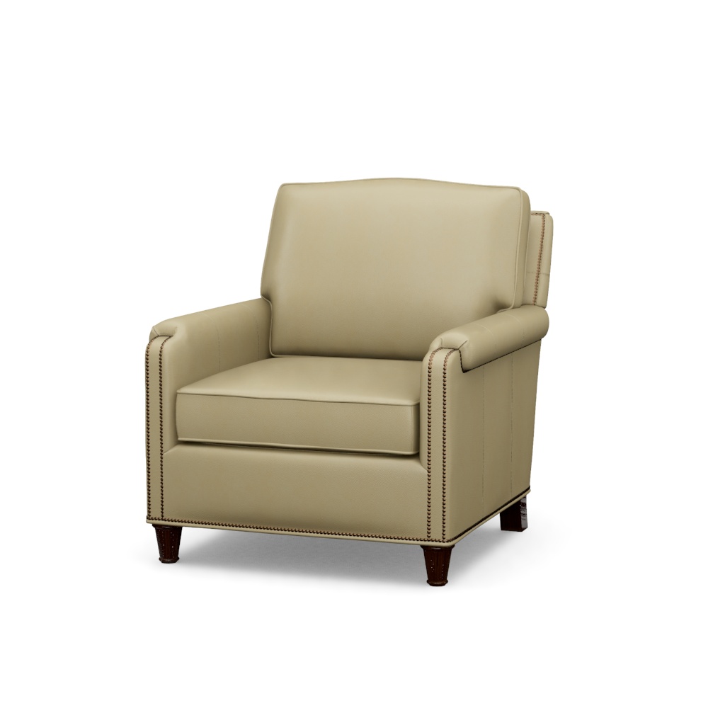 Bishop Leather Chair – View at 50°